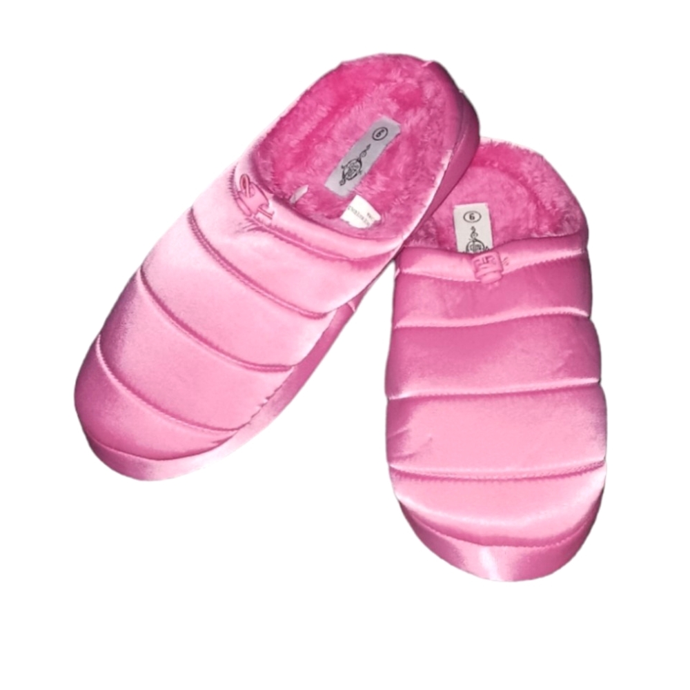- PINK & PRETTY CLOG SLIPPERS by SOLE MATES NWOT